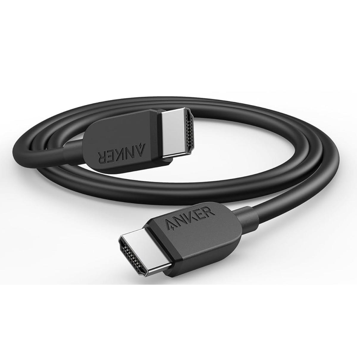 Anker HDMI Cable 8K@60Hz, Ultra HD 4K@120Hz HDMI Cord,48 Gbps Certified Ultra High-Speed, (6FT)