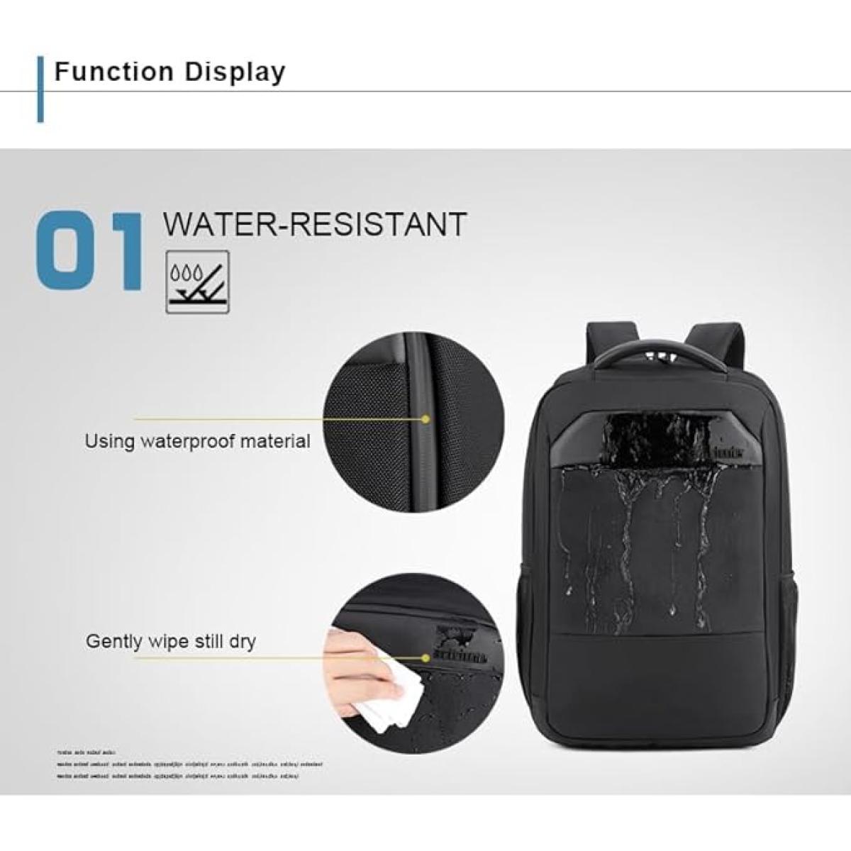 Arctic Hunter Casual Daypack Durable Water Resistant 23 L Computer Bag with Luggage Carry Strap and Anti-Theft pockets, B00111C Arctic Hunter Casual Daypack Durable Water Resistant 23 L Computer Bag with Luggage Carry Strap and Anti-Theft pockets, B00111C