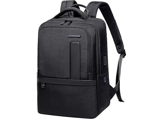 Arctic Hunter 16 Inch Expandable Laptop Backpack Water Repellent School Office Travel Day Pack with Built in USB port, B00490