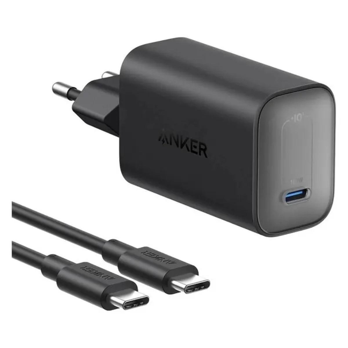 Anker Nano Charger 100w with USB-C Cable 6ft Black ,Charger Fast Charging ,B2679G11.