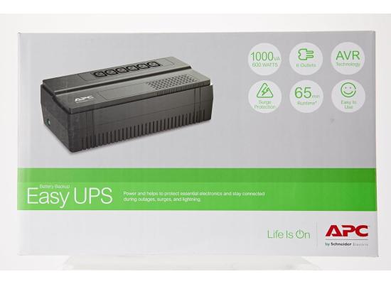 APC by Schneider Electric Easy-UPS BV - BV1000I - Uninterruptible Power Supply 1000VA (AVR, 6 IEC Outlets)