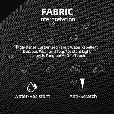 Arctic hunter Slim Laptop Backpack for Men Business Backpack 15.6" Laptop Bag Upto 11L Business Backpack with 10.9" iPad Pocket,Water-resistant Back Pack for Daily Use , Black , B00690