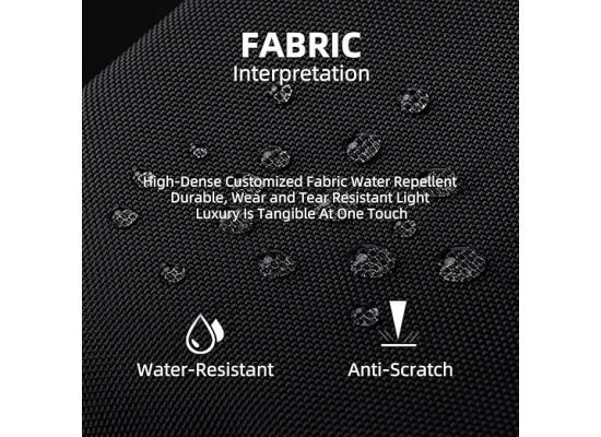 Arctic hunter Slim Laptop Backpack for Men Business Backpack 15.6" Laptop Bag Upto 11L Business Backpack with 10.9" iPad Pocket,Water-resistant Back Pack for Daily Use , Black , B00690