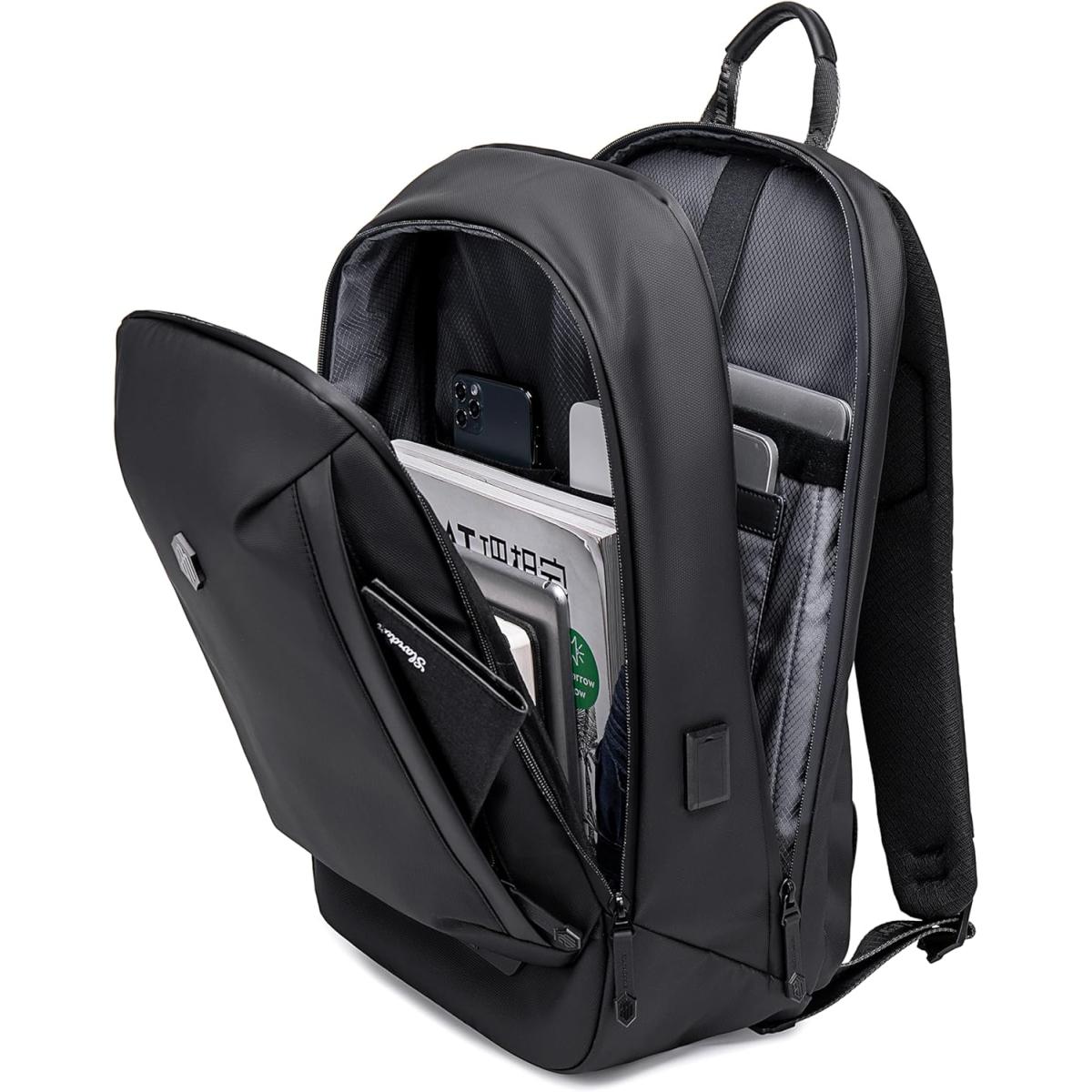 Arctic Hunter Anti-Theft 15.6 Inch Water Resistant Shoulder Bag with Multi-Pockets with Built in USB Port for Men And Women, Black Arctic Hunter Anti-Theft 15.6 Inch Water Resistant Shoulder Bag with Multi-Pockets with Built in USB Port for Men And Women, Black