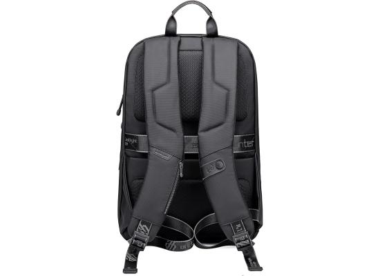 Arctic Hunter Anti-Theft 15.6 Inch Water Resistant Shoulder Bag with Multi-Pockets with Built in USB Port for Men And Women, Black