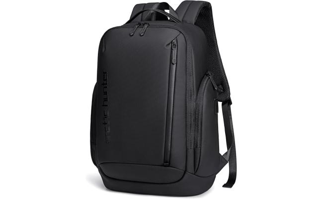 ah arctic hunter Arctic Hunter 17-inch Laptop Daypack Durable Polyester Backpack with Built In USB/Headphone Port Computer Bag for Men Women, (Solid Black) ah arctic hunter Arctic Hunter 17-inch Laptop Daypack Durable Polyester Backpack with Built In USB/Headphone Port Computer Bag for Men Women, (Solid Black)