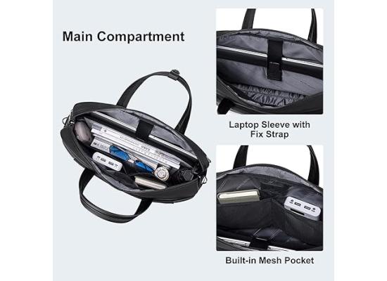 Arctic Hunter Laptop Bag for Men with Multi Pockets Office Travel Backpack with Laptop/iPad Pocket Water-resistant Backpack