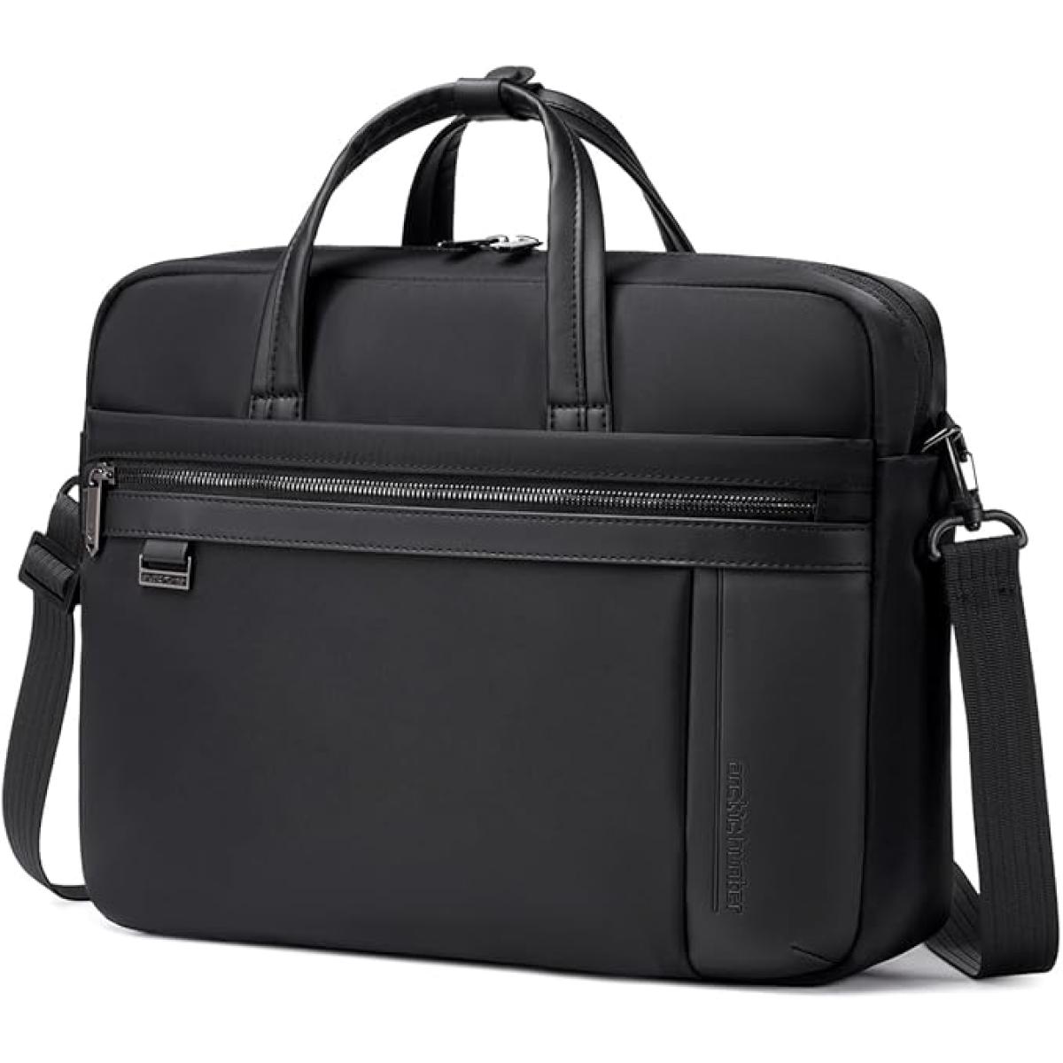 Arctic hunter Laptop Bag, Messenger bags for Men Laptop Sling Bag with Handle Water-resistant Briefcase for 15.6 inch Laptop, Black , GWB00849