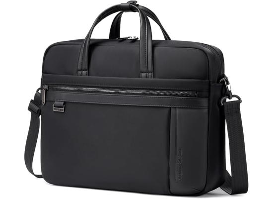 Arctic hunter Laptop Bag, Messenger bags for Men Laptop Sling Bag with Handle Water-resistant Briefcase for 15.6 inch Laptop, Black , GWB00849