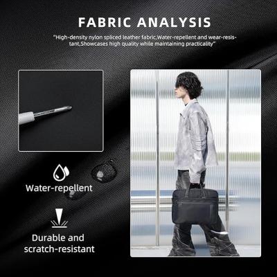 Arctic hunter Laptop Bag, Messenger bags for Men Laptop Sling Bag with Handle Water-resistant Briefcase for 15.6 inch Laptop, Black , GWB00849