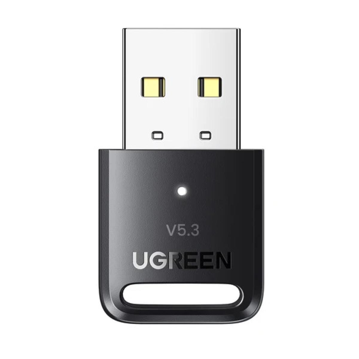 UGREEN Bluetooth V5.3 USB Adapter for PC, Laptop, Plug & Play for Windows, Up To 20m Operation Range