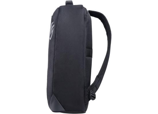 ASUS ROG Backpack (BP1501G), Polyester & Cotton Fabric, Up To 17” Notebook, Stylish, gaming-inspired design w/ ROG Logo​ - Black