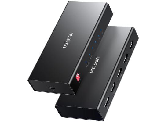 UGREEN HDMI 4K 60Hz Splitter 1 In 4 Out, 1 HDMI input to 4 displays, 4K@60Hz HDMI 2.0 support – (CM570)