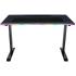 Cooler Master GD120 ARGB (Black & Purple) Gaming Desk w/ Steel & Aluminum Body, 120 x 75 x 74cm (LxWxH), 100KG Tabletop Durability, MasterPlus+ Software Compatible, Cable Management Tray, Incl Mousepad