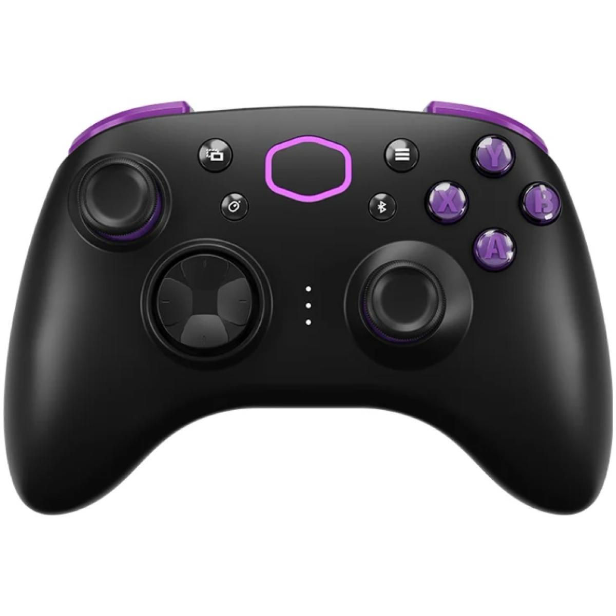 Cooler Master Storm Controller (Black) Ergonomic Multi-Host Wireless (Bluetooth 5.0) & Wired via USB-C Gaming Controller Up To 40-Hours Battery Life - Xbox Layout Joystick For Win, iOS & Android