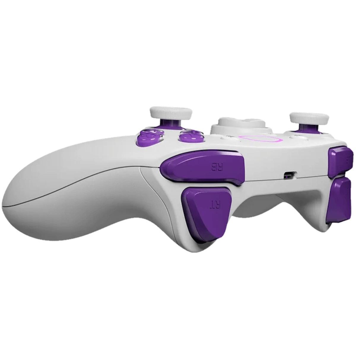 Cooler Master Storm Controller (White) Ergonomic Multi-Host Wireless (Bluetooth 5.0) & Wired via USB-C Gaming Controller Up To 40-Hours Battery Life - Xbox Layout Joystick For Win, iOS & Android