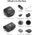 DJI Mic Mini (1 TX + 1 RX), Wireless Lavalier Microphone for iPhone/Camera/Android, Ultralight, Detail-Rich Audio, Noise Cancelling, Automatic Limiting, Vlog, Streaming, 400m Transmission