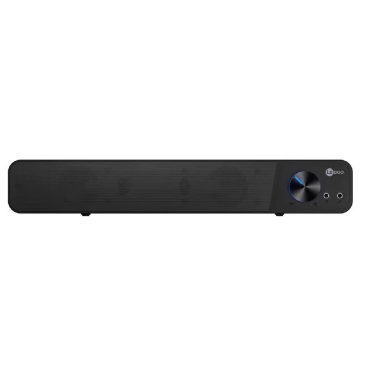 Lecoo DS111 Wired Bluetooth Desktop Speaker Design By Lenovo, 3wx2, 1.2m USB+3.5mm Audio Cable 90Hz-20KHz