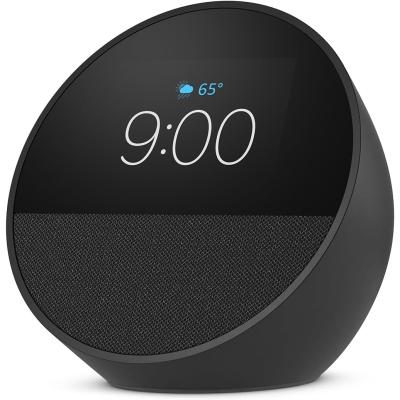 Amazon Echo Spot (newest model), Great for nightstands, offices and kitchens, Smart alarm clock with Alexa+ Early Access, Black
