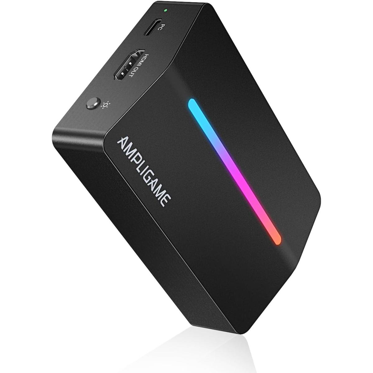 Fifine Ampligame V3 Capture Card Records 1080p/60 Ps5/xbox/switch/mobile/camera On Pc/laptop With 4k/30 Pass-through