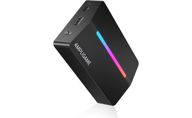 Fifine Ampligame V3 Capture Card Records 1080p/60 Ps5/xbox/switch/mobile/camera On Pc/laptop With 4k/30 Pass-through