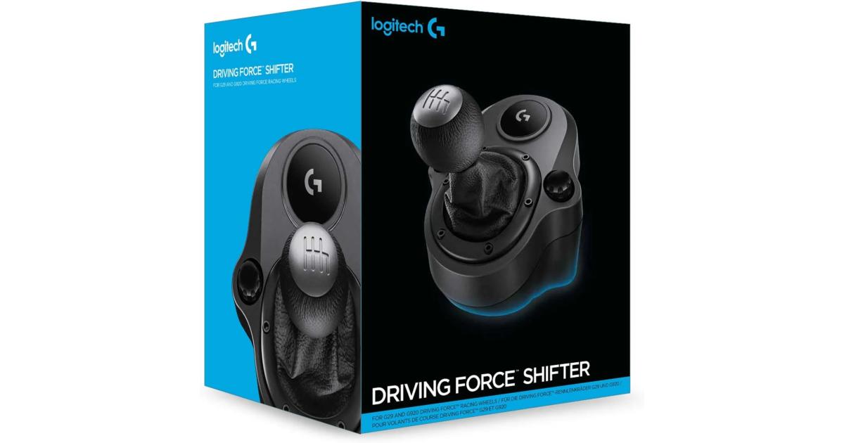 Logitech G Driving Force Shifter Compatible with G29, G920 & G923