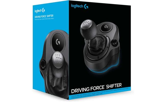 Logitech G Driving Force Shifter Compatible with G29, G920 & G923 Racing Wheels for-PlayStation 5, Playstation 4, Xbox-Series X|S, Xbox-One, and-PC