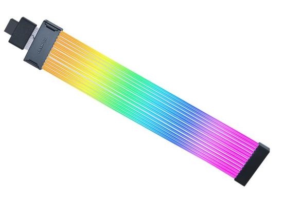 Lian Li Strimer Wireless 16-12 Addressable 90° RGB Extension Cables For 12VHPWR RTX GPUs, L-wireless Sync w/ 2.4GHz Controller (Not Included), L-Connect 3 Software For Complete Control