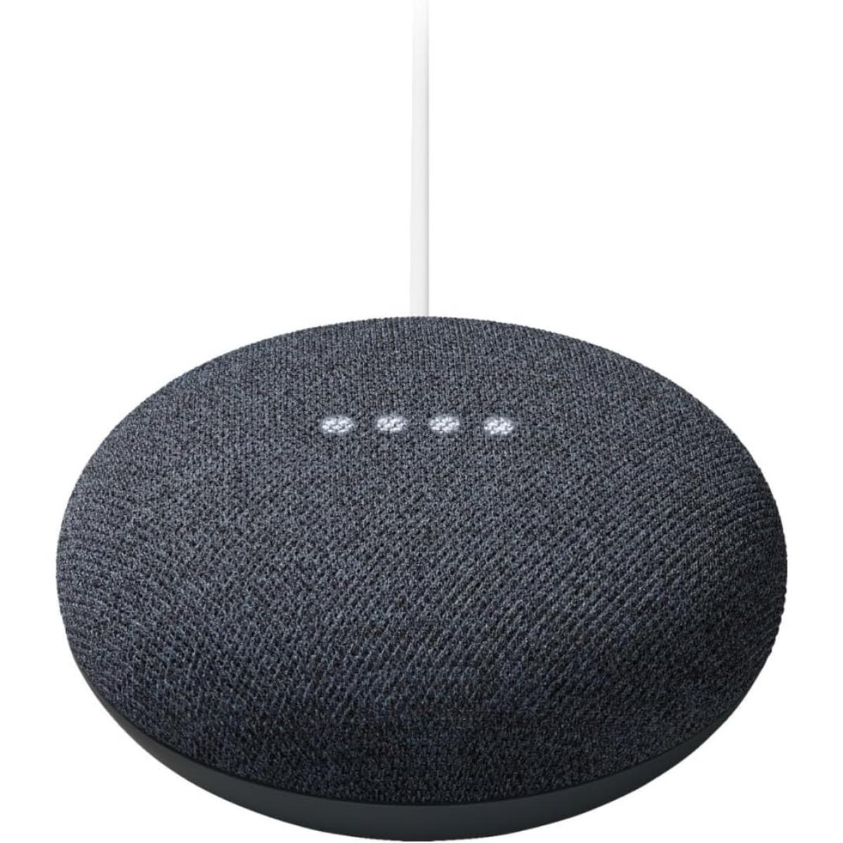 Google Nest Mini 2nd Generation Smart Speaker, Charcoal Google Nest Mini 2nd Generation Smart Speaker, Charcoal