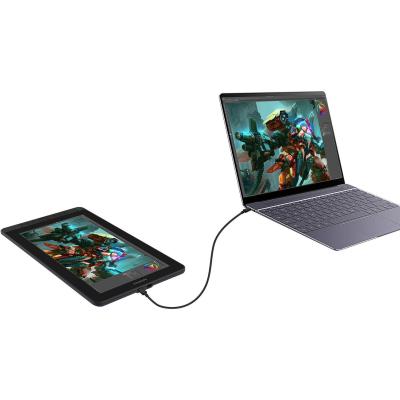 HUION Kamvas 13 Creative Pen Display Graphics Tablet, 13.3" Full HD IPS 16.7M(8bit) 120% sRGB, Digital Pen PW517 with PenTech 3.0, 8 Programmable Press Keys, For Windows and macOS