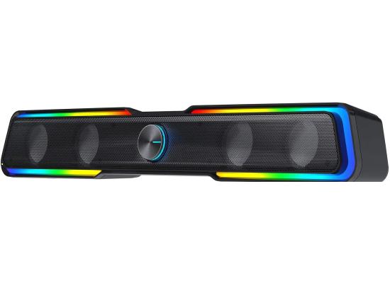 Fantech GS305 BEAT SOUNDBAR DUAL MODE CONNECTION RGB GAMING SPEAKER, Enhanced Bluetooth 5.4 + AUX