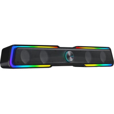 Fantech GS305 BEAT SOUNDBAR DUAL MODE CONNECTION RGB GAMING SPEAKER, Enhanced Bluetooth 5.4 + AUX