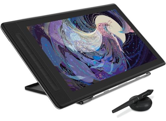 HUION KAMVAS Pro 16 2.5K QHD Drawing Tablet with Screen QLED Full-Laminated Graphics Tablet with Battery-Free Pen, 15.8-inch Digital Art Tablet.