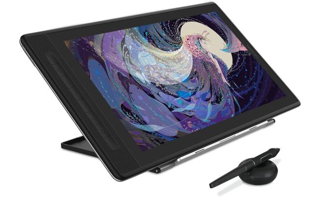 HUION KAMVAS Pro 16 2.5K QHD Drawing Tablet with Screen QLED Full-Laminated Graphics Tablet with Battery-Free Pen, 15.8-inch Digital Art Tablet.
