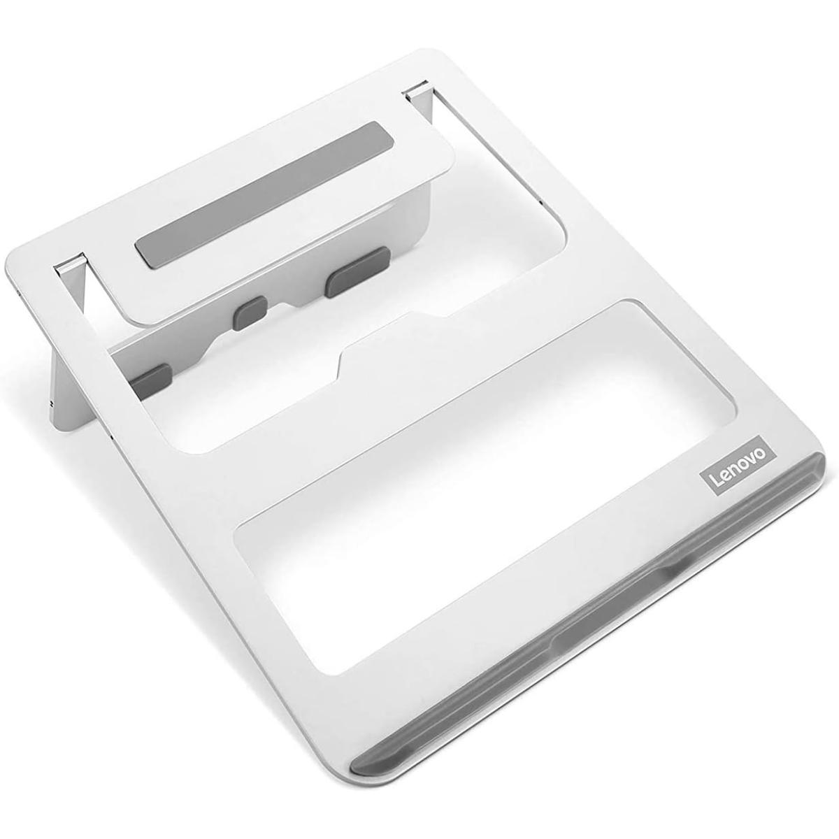 Portable Metal Laptop Stand, Supports laptops up to 15 inches, Ergonomic 18-degree tilt and 3.5-inch -free work (GXF0X02618).