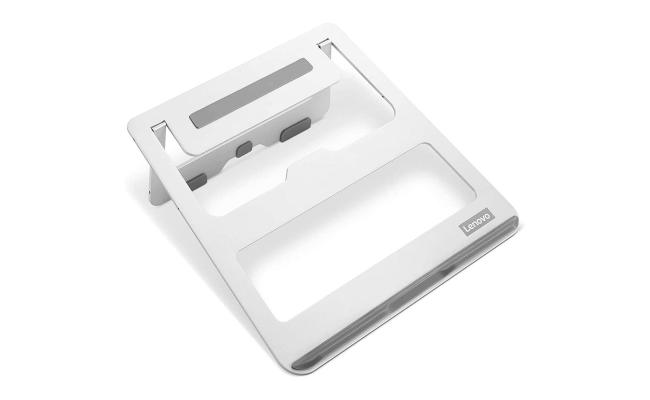 Portable Metal Laptop Stand, Supports laptops up to 15 inches, Ergonomic 18-degree tilt and 3.5-inch -free work (GXF0X02618).