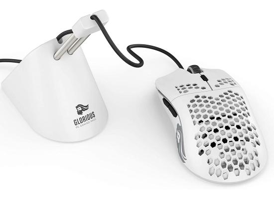Glorious Gaming Mouse Bungee - Ultimate cable management solution for your gaming mouse (White)
