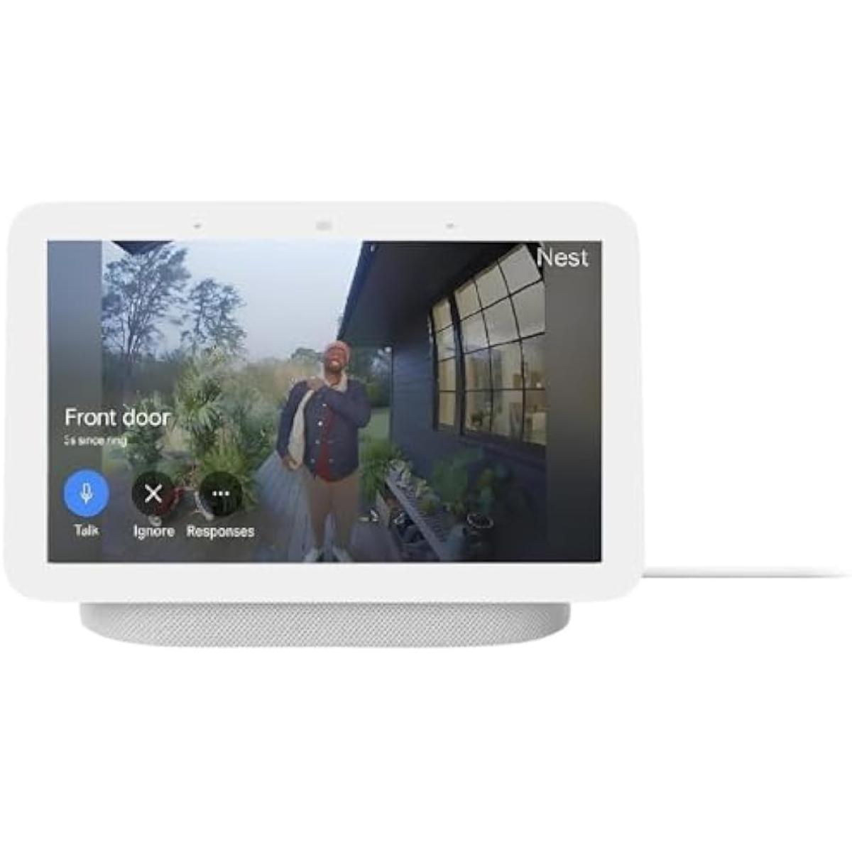 Google Nest Hub 7” Smart Display with Google Assistant (2nd Gen) - Chalk