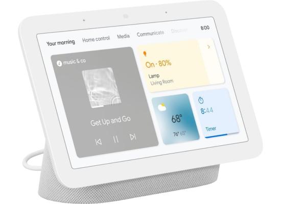 Google Nest Hub 7” Smart Display with Google Assistant (2nd Gen) - Chalk