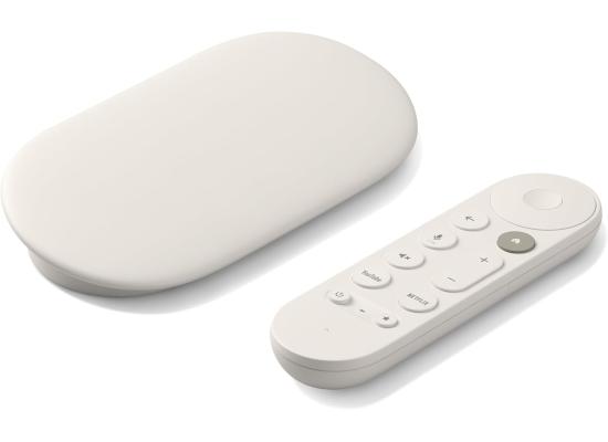 Google TV Streamer 4K - Fast Streaming Entertainment on Your TV with Voice Search Remote - Watch Movies, Shows, Live TV, and Netflix in 4K HDR - Smart Home Control - 32 GB of Storage - Porcelain