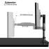 North Bayou (NB H100) Ergonomic Desk Mount Single Monitor Arm, Up To 17-30" Size & 2-9kg Weight, Horizontal Or Vertical 360° Rotation, Vesa 75mm x 75 mm To 100mm x 100mm Mounting Hole