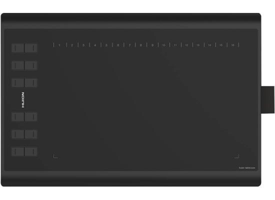 HUION Inspiroy H1060P Graphics Drawing Tablet , 8192 pressure sensitivity levels , Battery-Free Stylus, Digital Art Tablet.