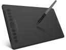 HUION Inspiroy H1161 Graphics Drawing Tablets  (Pen Display), Pen tablet H1161 that boasts 220PPS report rate and 8192 levels of pressure sensitivity : For PC/MAC/ (Black)