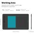 HUION Inspiroy H1161 Graphics Drawing Tablets  (Pen Display), Pen tablet H1161 that boasts 220PPS report rate and 8192 levels of pressure sensitivity : For PC/MAC/ (Black)
