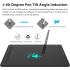 HUION Inspiroy H1161 Graphics Drawing Tablets  (Pen Display), Pen tablet H1161 that boasts 220PPS report rate and 8192 levels of pressure sensitivity : For PC/MAC/ (Black)
