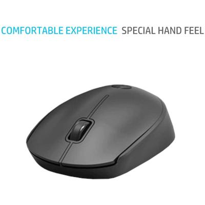 HP CS10 Wireless Keyboard and Mouse Combo, 2.4 GHz Wireless Connection, Ergonomic Design, Energy and Electricity Saving, Plug and Play, Black.