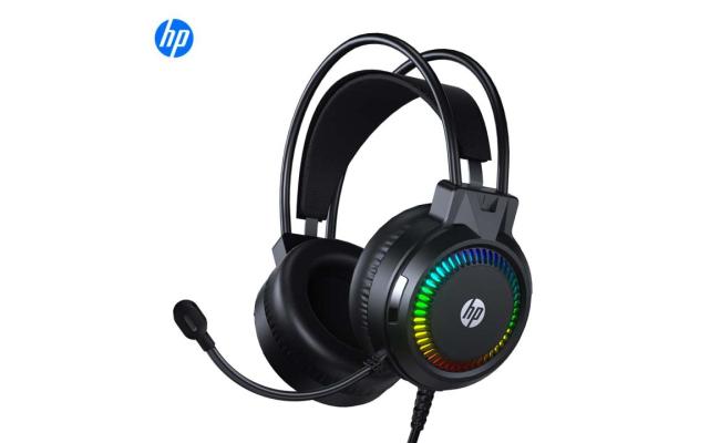 HP H220 Gaming Wired RGB Headset 3.5mm+USB, Clear Audio Reproduction, RGB Ear-Cup Lighting, Comfortable Over-Ear Fit. HP H220 Gaming Wired RGB Headset 3.5mm+USB, Clear Audio Reproduction, RGB Ear-Cup Lighting, Comfortable Over-Ear Fit.