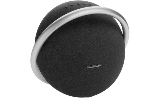 Harman Kardon Onyx Studio 8 Portable Stereo Bluetooth Speaker, 8 Hours Of Battery Life, 50W RMS Output Power, Self-Tuning Feature