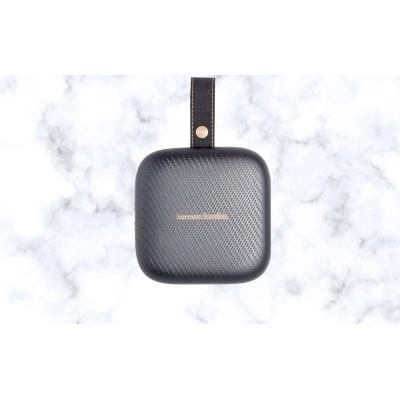 Harman Kardon Neo - Portable Bluetooth Speaker with Strap, Waterproof, Built-in Speaker Phone - Gray