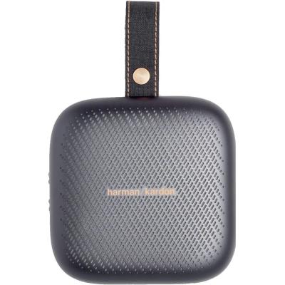 Harman Kardon Neo - Portable Bluetooth Speaker with Strap, Waterproof, Built-in Speaker Phone - Gray